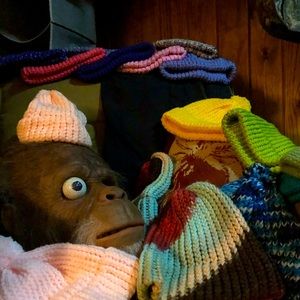 Toboggan Caps, Sasquatch head warmer, sock hats!